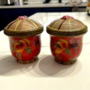 Tracy Porter OCTAVIA HILL GARDEN Salt & Pepper Shaker Set